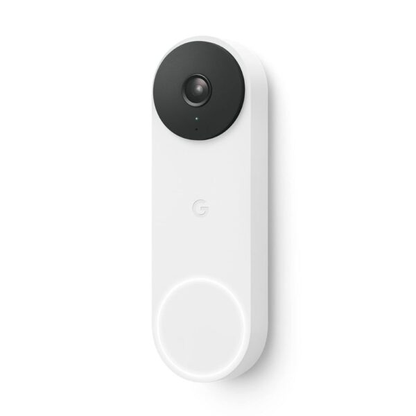 Google Nest Doorbell (Wired, 2nd Gen) Snow